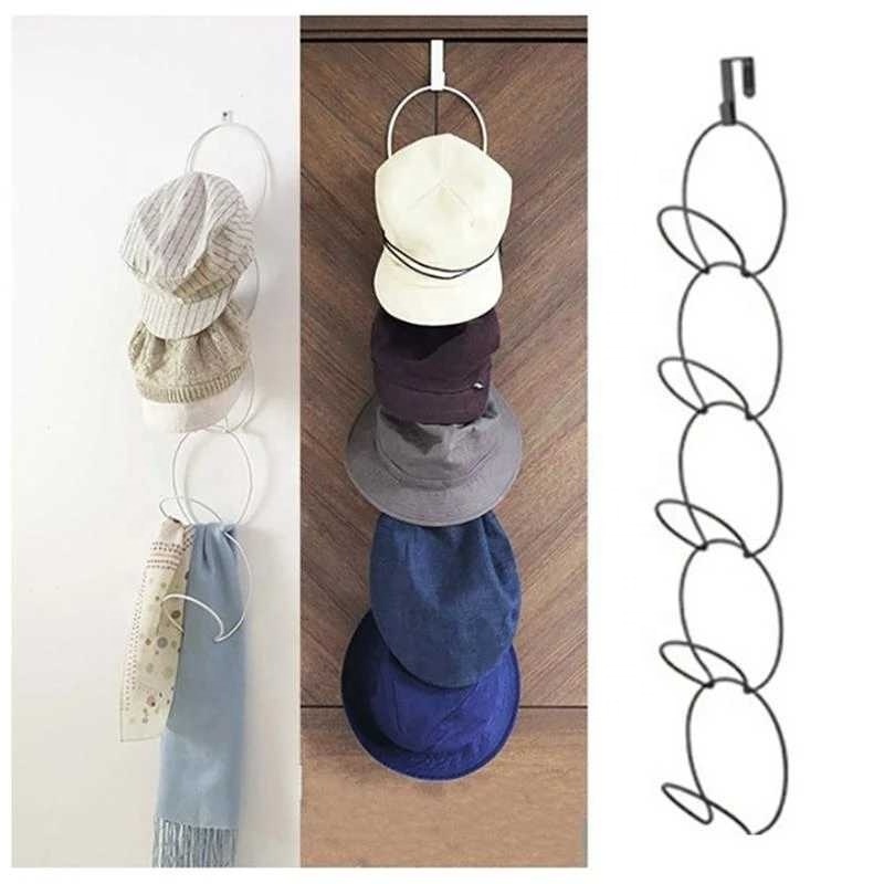 New Baseball  Rack Hat Holder Rack Home Organizer Storage Door Closet Hanger Holder Rack Robe Hooks