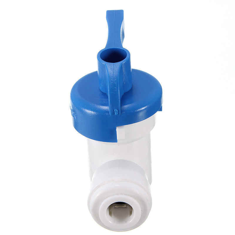 4pcs Water purifier backwash two-point ball valve drain valve joint