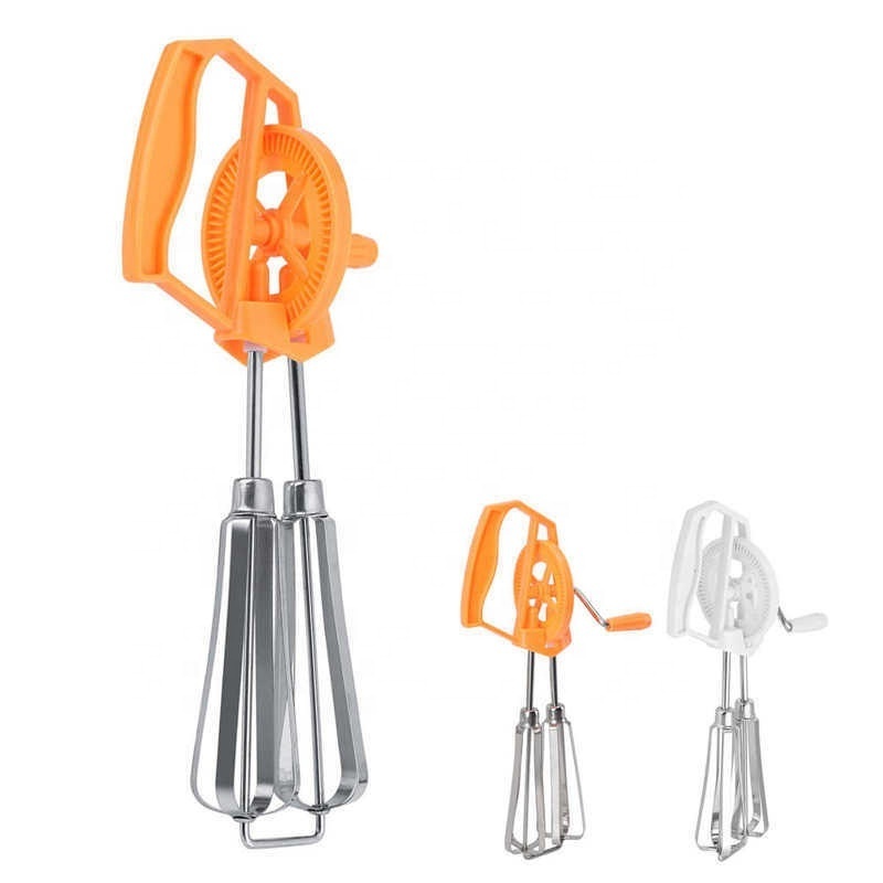 Egg Beater Widely Used Hand Crank Manual Hand Mixer for Home