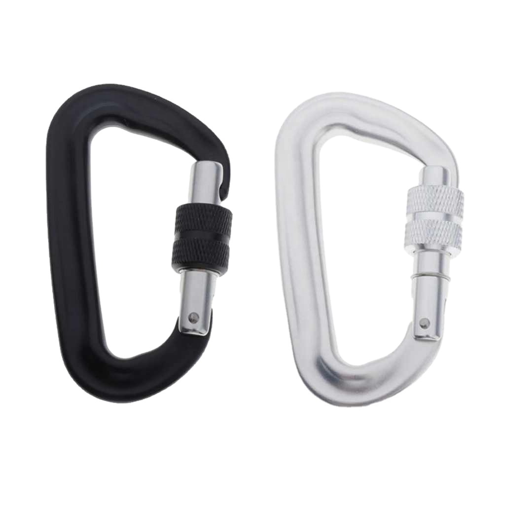 Carabiner Clip, Locking D-Ring Hammocks, Camping, Hiking, Traveling