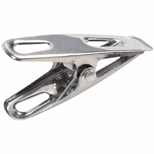 Professional 50 Pieces Of Stainless Steel Clothespin Metal Clip Socks Clip Professional 50 Pieces Of Stainless Steel Clothespin