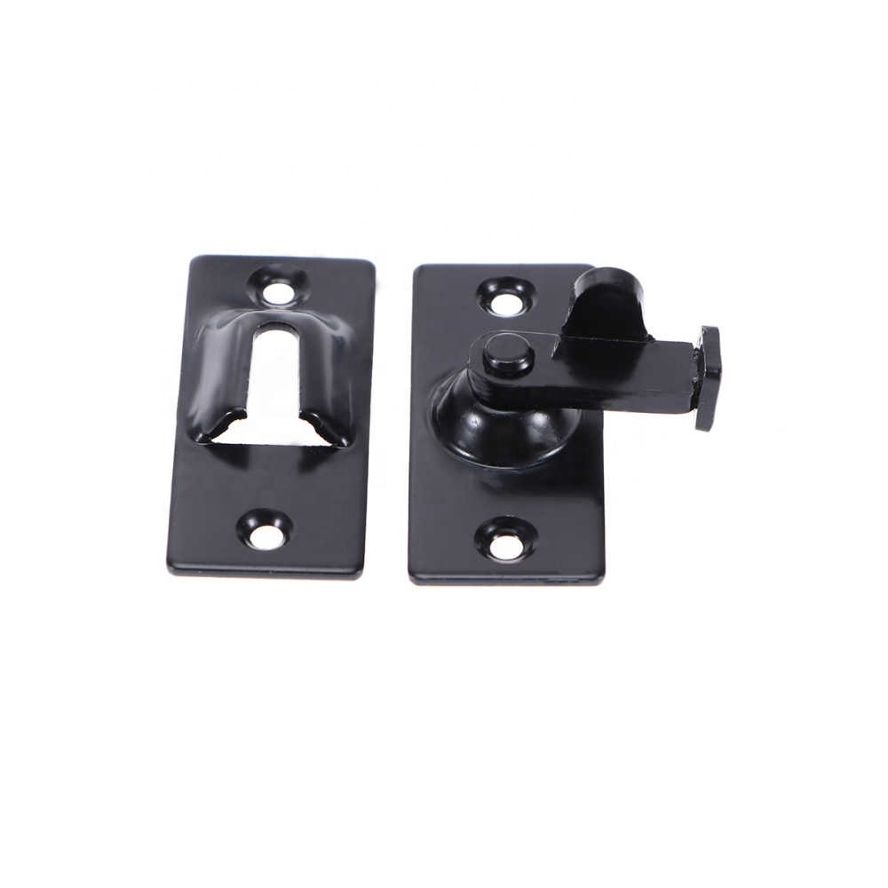 1/2/4 Pcs 90 Degree Solid Door Latch Bolt 304 Stainless Steel Lock Sliding Door Right Angle Buckle 90 Degree Latch