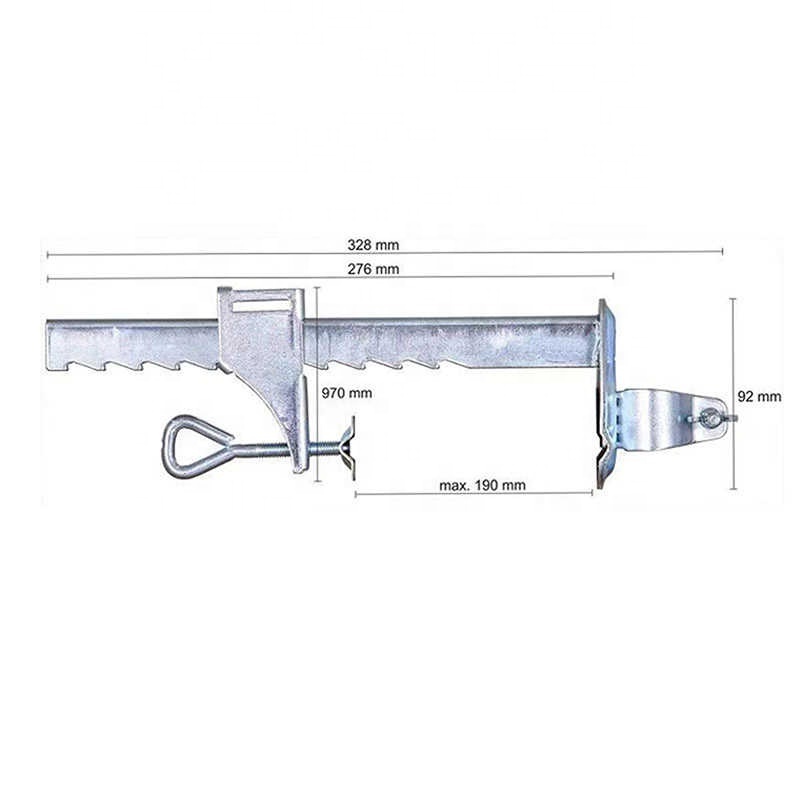 Fixing Clamp For Sun Shade For Home Garden Supply Umbrella Fixed Clip Durable Metal Heavy Duty Parasol Decking