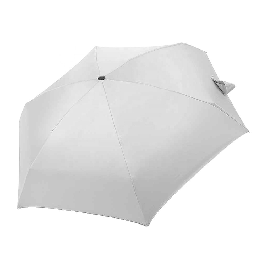 For Sun Rain Golf 6 Ribs Mini Travel Golf Umbrella Lightweight Folding Umbrella UV Protection Umbrella