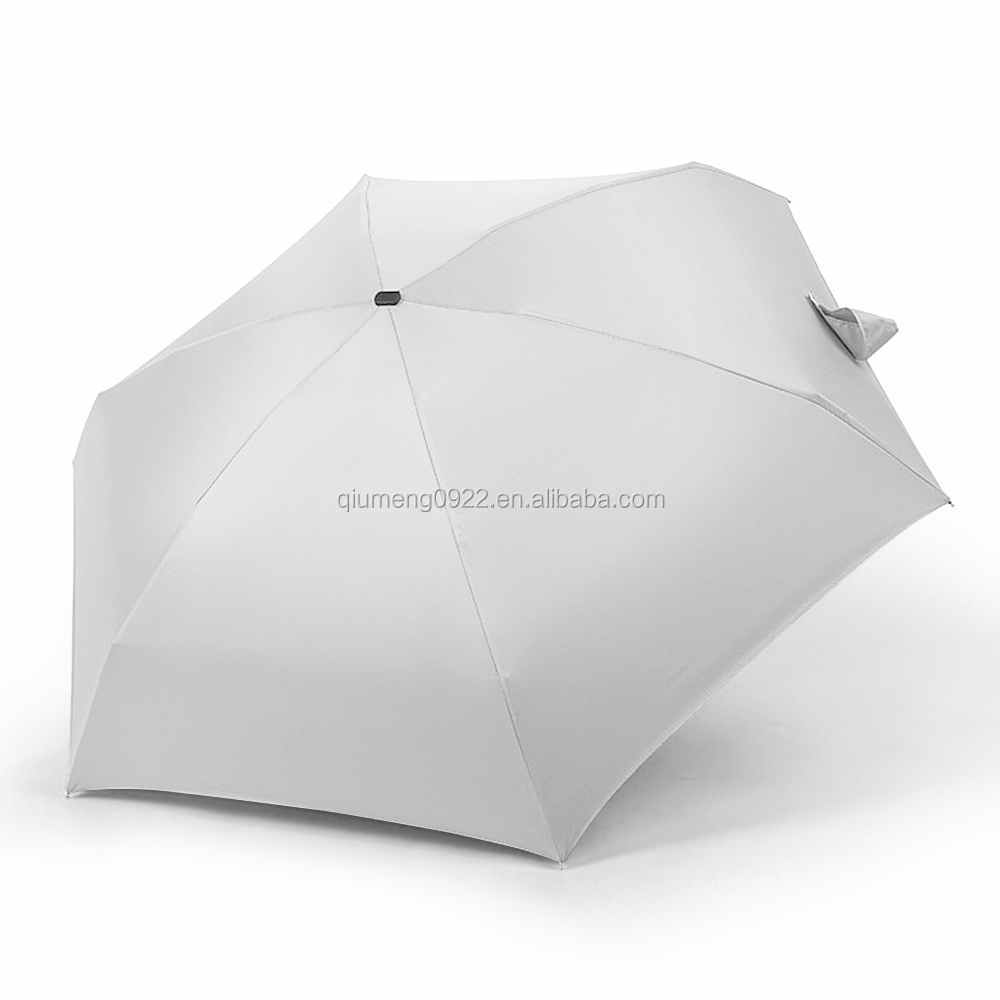 For Sun Rain Golf 6 Ribs Mini Travel Golf Umbrella Lightweight Folding Umbrella UV Protection Umbrella