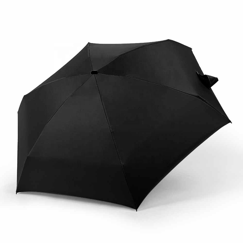 For Sun Rain Golf 6 Ribs Mini Travel Golf Umbrella Lightweight Folding Umbrella UV Protection Umbrella