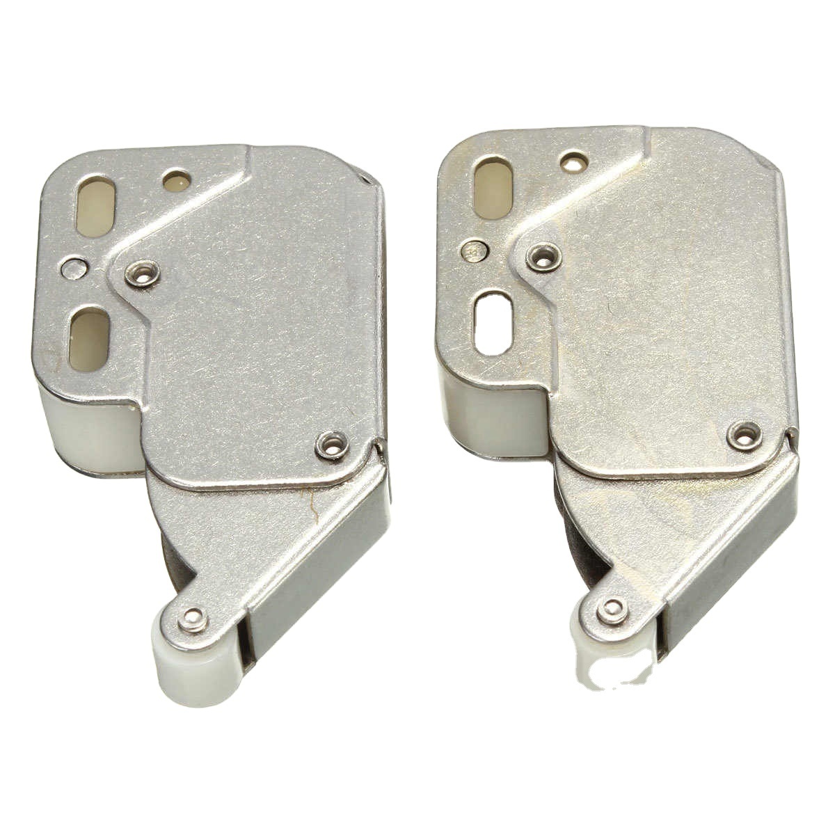 Latch 32mm X 10.5mm X 10mm New Arrival MTGATHER 2 Pcs Mini Tip Cupboard Catch Caravan Spring Loaded Door Cabinet Boat