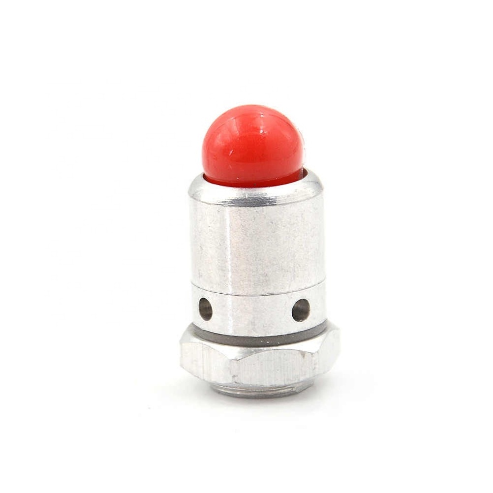 Food Aluminum Limiting Valve Length 34mm High Pressure Cooker Safety Valve 3/8