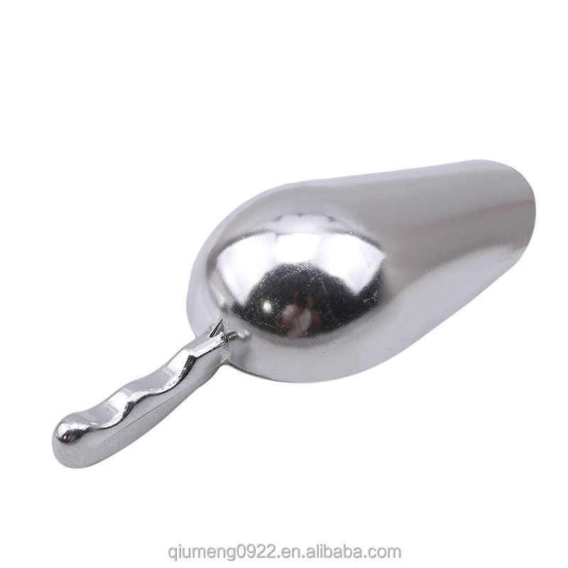 Spoon Bar Commercial Kitchen Tools 1Pc Stainless Steel 60/120/240 Oz Ice Shovel Food Flour Candy Scoop Ice Cream