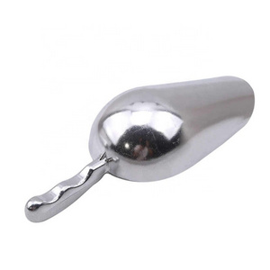 Spoon Bar Commercial Kitchen Tools 1Pc Stainless Steel 60/120/240 Oz Ice Shovel Food Flour Candy Scoop Ice Cream