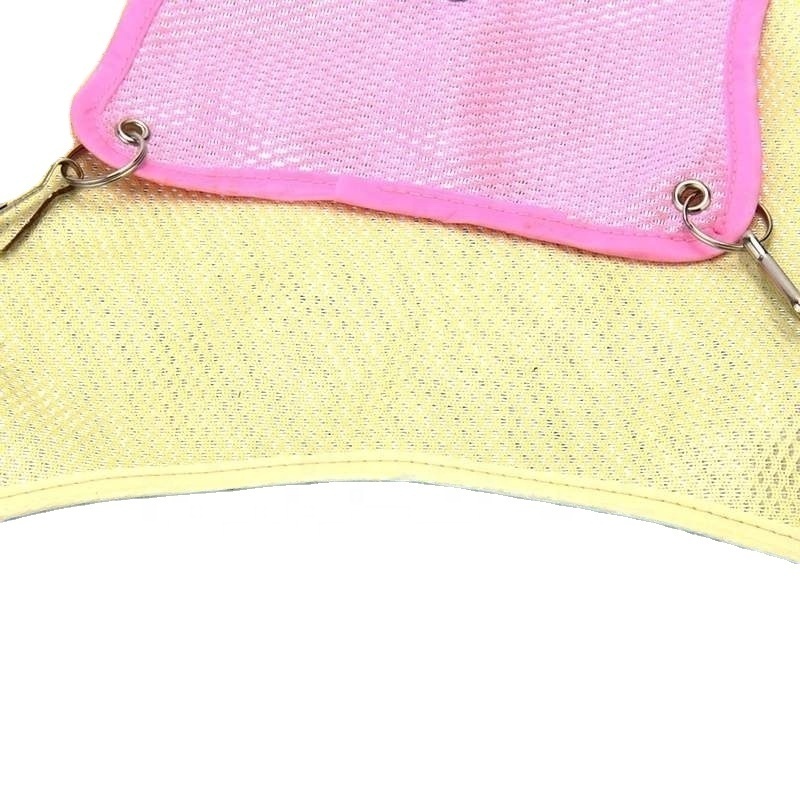 Ferret Small Animals Swing Toy Hanging Rodent Hammock Square Shape Summer Breathable Mesh Bed Hammock For Rat Hamster