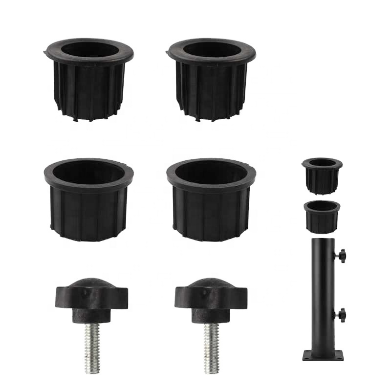 Part Swing Chair Repair Spare Parts 6 Pieces Parasol Base Support Hole Ring Plug Cover Patio Umbrella Stand Replacement