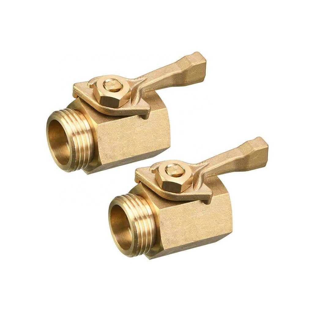 3 4 Inch Single Lever Brass Hose Valve Household Irrigation Watering Shut-off Ball Valves Plumbing Accessories