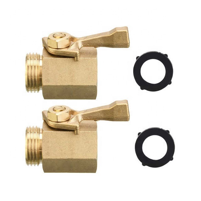 3 4 Inch Single Lever Brass Hose Valve Household Irrigation Watering Shut-off Ball Valves Plumbing Accessories