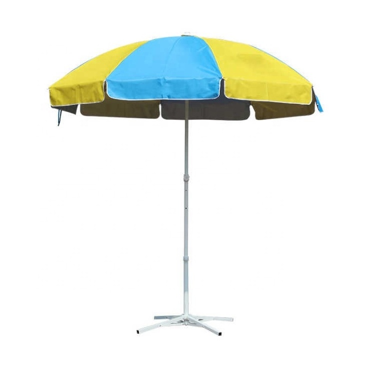 Circular Telescopic Outdoor Sunshade Umbrella Large Beach Umbrella