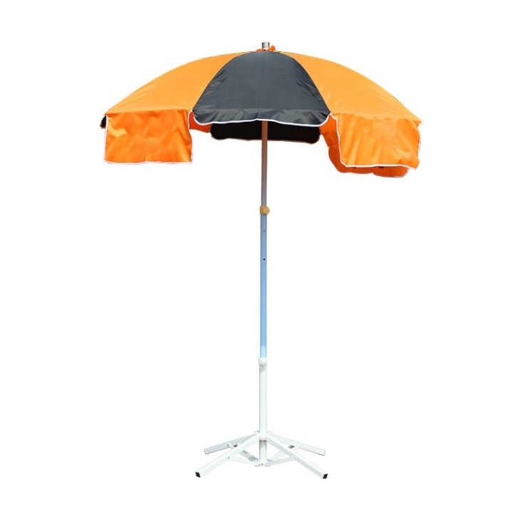 Circular Telescopic Outdoor Sunshade Umbrella Large Beach Umbrella