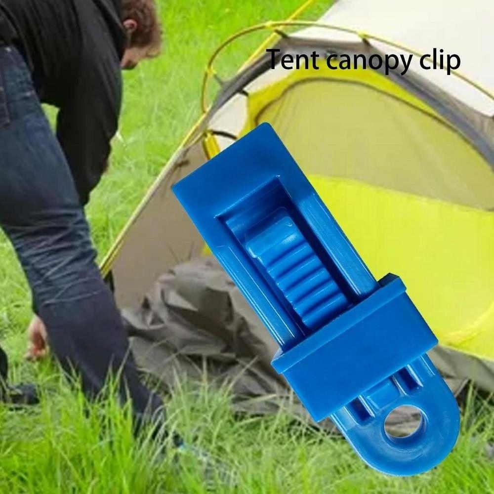 Heavy Duty Clips Reusable Tent Clips Clamps Portable Light Tarp Clip For Awnings Outdoor Camping Car Covers EHL3385 Canopies