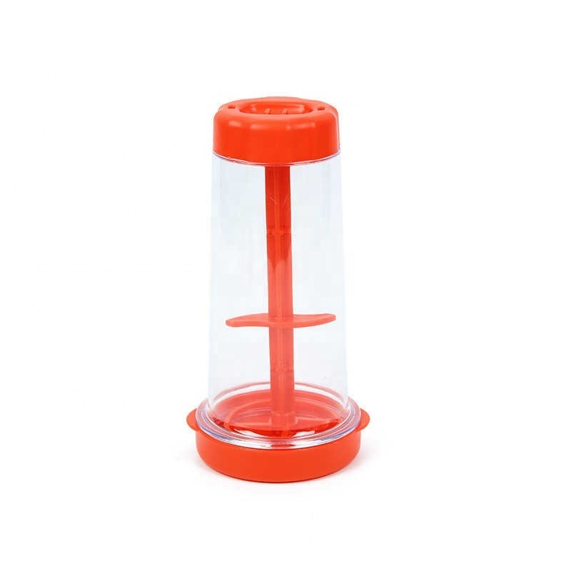 Handheld Rotary  Flour Sieve Cup  Household Kitchen Baking  Utensils Plastic  Semi-automatic Flour Sieve