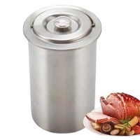 Ham Maker Stainless Steel Meat Press Maker With Temperature Sandwich Thermometer Cooking Kitchen Tool Accessories