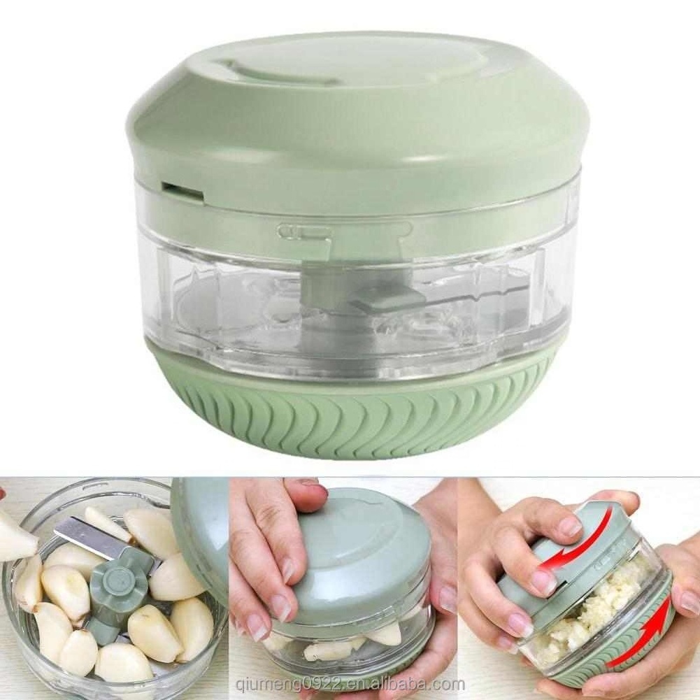 Carrot Onion Cutter Kitchen Tools 170ml Manual Garlic Crusher Portable Meat Vegetable Chopper Fruits Shredder