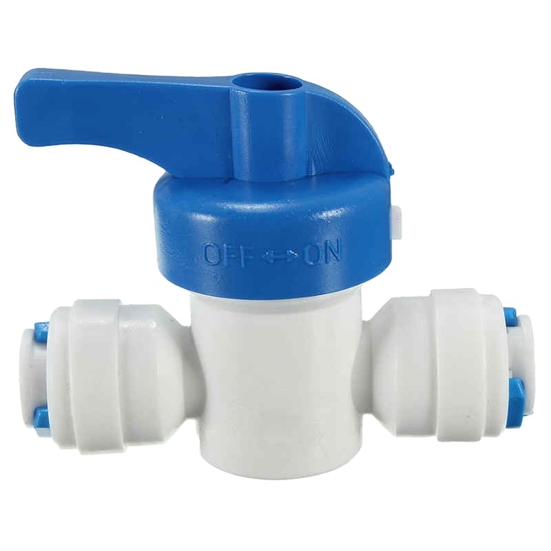 4pcs Water purifier backwash two-point ball valve drain valve joint