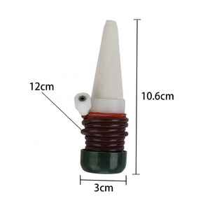 Potted plants 4Pcs Ceramic Self Watering Spikes Automatic Plant Drip For Garden Vegetable Irrigation Water Stake