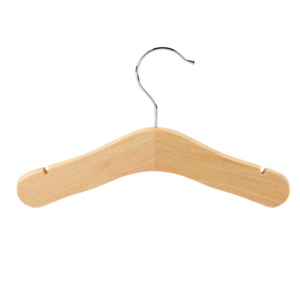 Hook Drying Rack Kids Baby Wooden Coat Clothes Pants Hanger Wood