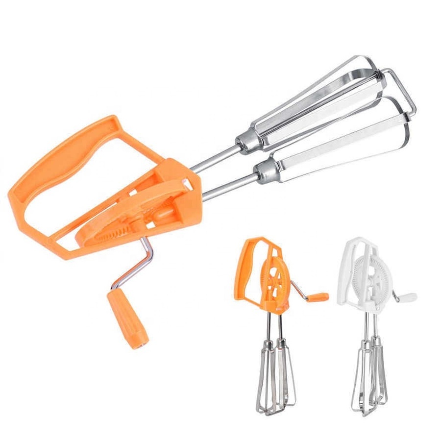 Egg Beater Widely Used Hand Crank Manual Hand Mixer for Home