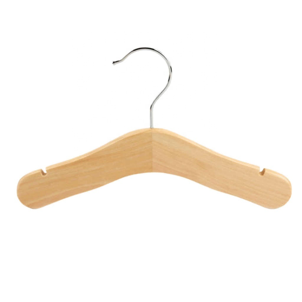 Hook Drying Rack Kids Baby Wooden Coat Clothes Pants Hanger Wood