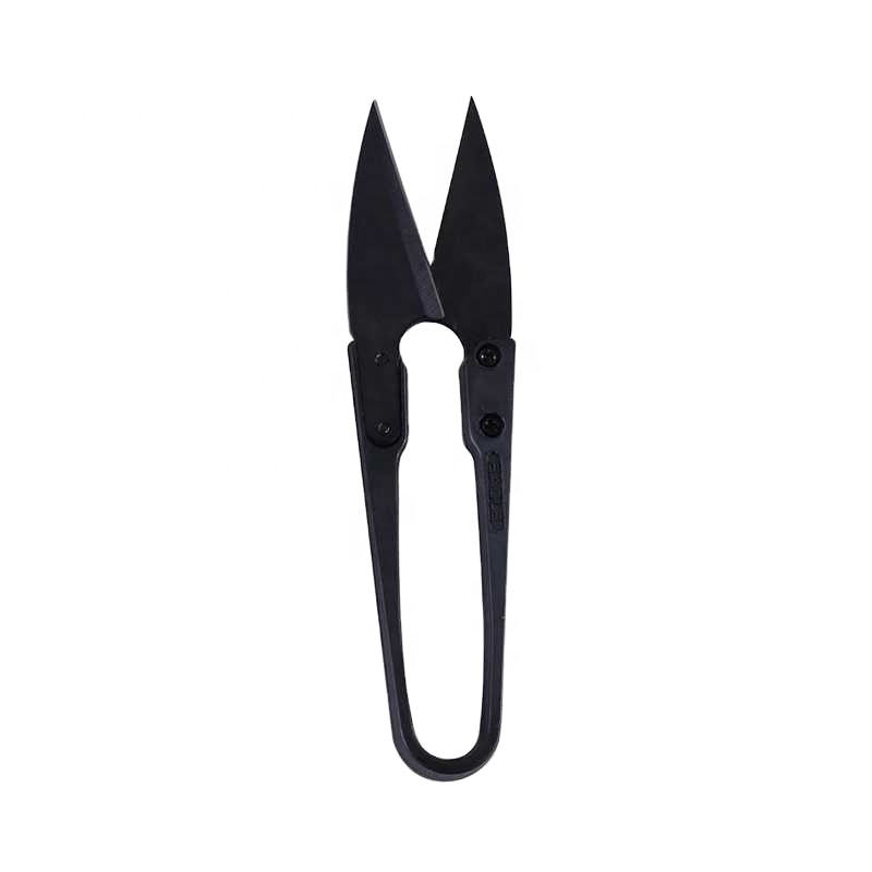 1PC Sewing Embroidery Thrum Yarn Shear Stainless Steel U Shape Clippers Trimming Sewing Nippers Hand Tool Tailor's Scissors