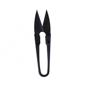 1PC Sewing Embroidery Thrum Yarn Shear Stainless Steel U Shape Clippers Trimming Sewing Nippers Hand Tool Tailor's Scissors