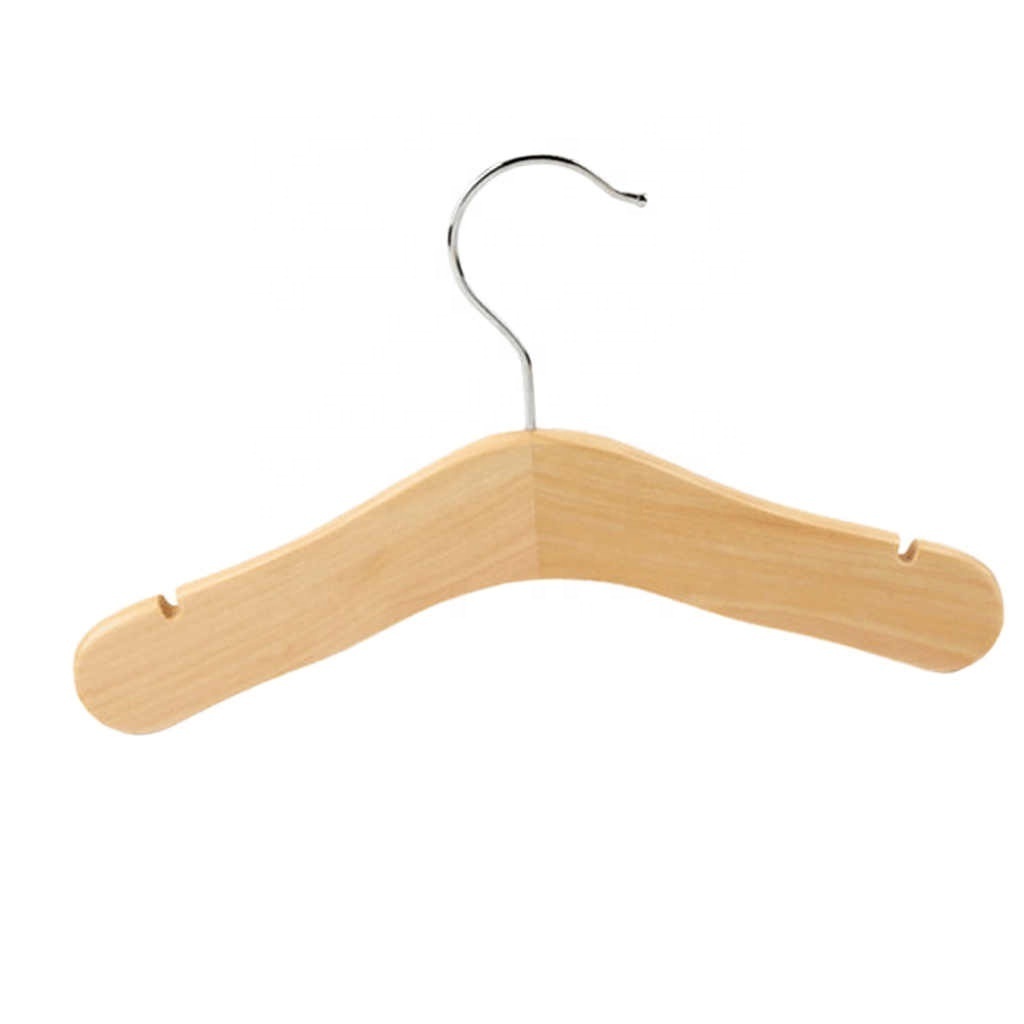 Hook Drying Rack Kids Baby Wooden Coat Clothes Pants Hanger Wood