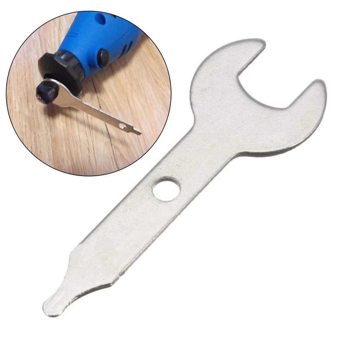 Rotary Tool Nut Spanner New 2PCS 3/8 Inch Collet Wrench Key For Dremel Craftsmsn Black