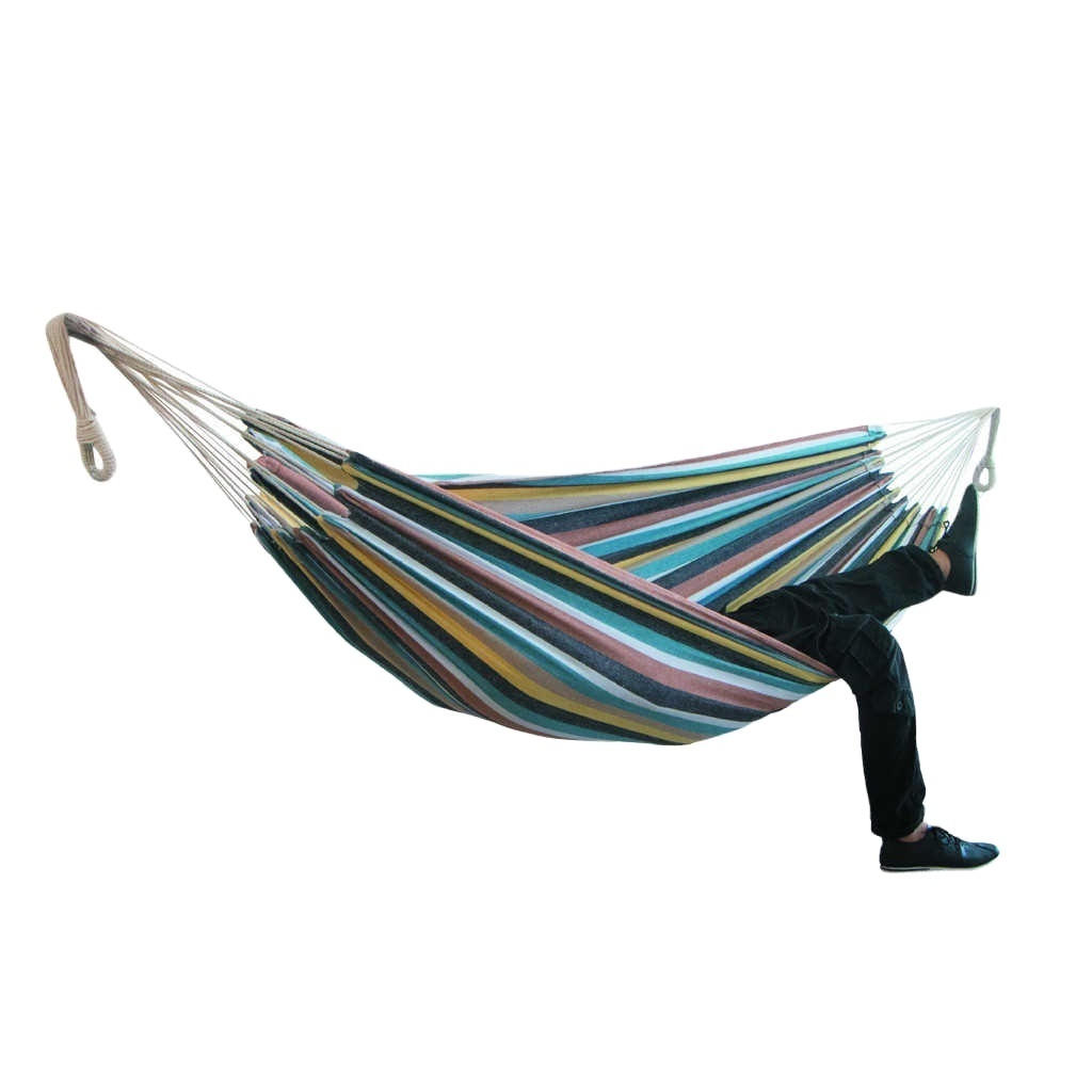 Hanging Bed Canvas Rocking Chair Not With Hammock 200*150cm Hamock Two-person Hammock Camping Thicken Swinging Chair Outdoor