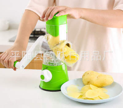 Mandoline Slicer Potato Cheese Kitchen Gadgets Manual Vegetable Cutter Slicer Kitchen Accessories Multifunctional Round