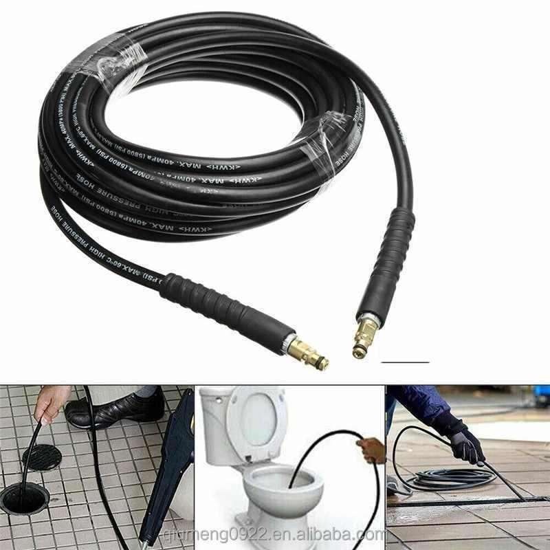 For Karcher K2 ~ K7 High Pressure Washer 6m/8m Black Cleaning Hose High Pressure Water Cleaning Hose