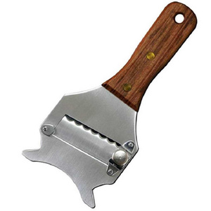 Dessert Cutter Knife Kitchen Tool Stainless Steel Truffle Cheese Knife Slicer Adjustable Blade Chocolate Shaver Wavy Blade