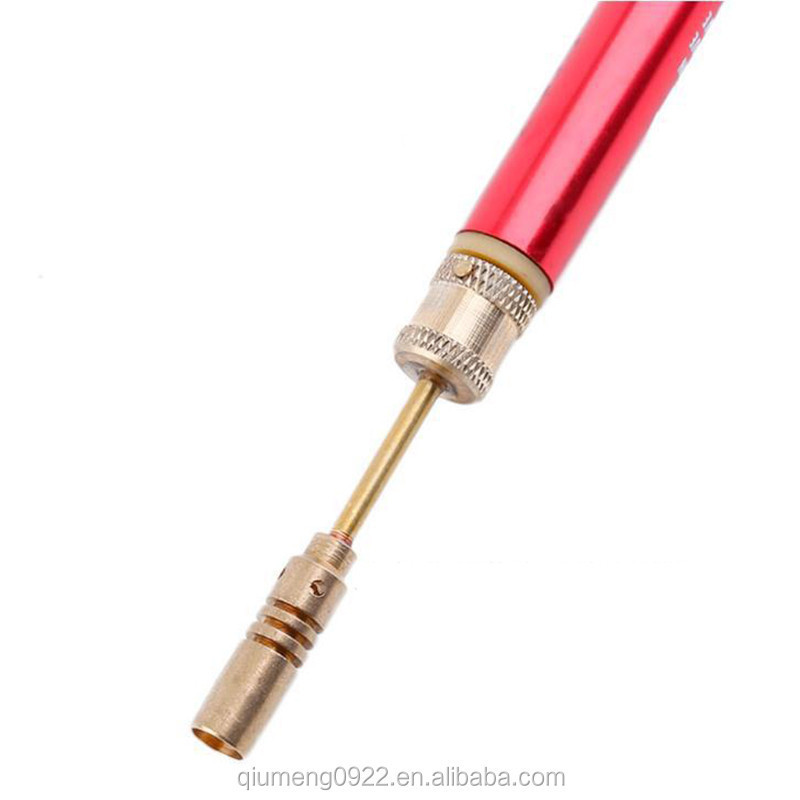 New Mini Gas Blow Torch Soldering Iron Gun Butane Cordless Woolelding Pen Gas Blow Iron Cordless Welding Pen Burner Welding