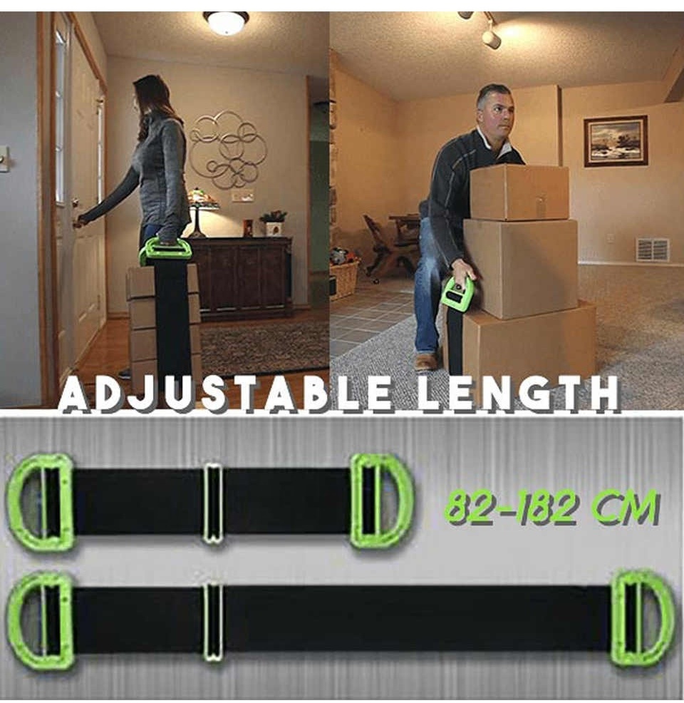 Furniture Moving Straps Wrist Forearm Forklift Lifting Moving Straps for Carrying Furniture Transport Belt Rope Heavy Cord Tools