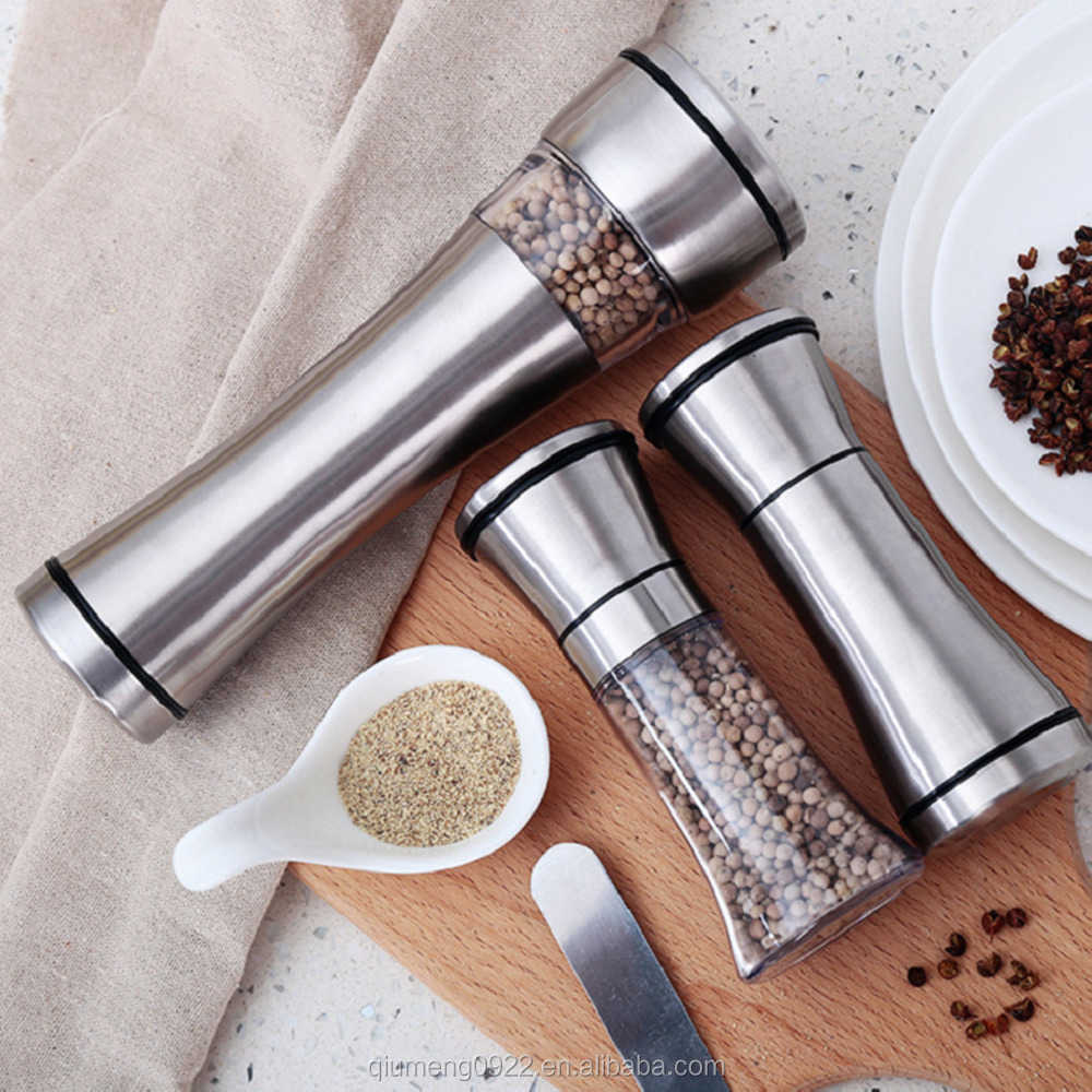 Tools Gadget Pepper Grinder Kitchen Stainless Steel Manual Salt Pepper Mill Spice Grinder Muller Kitchen