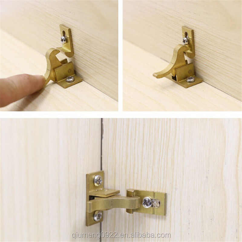 Security Latch Hardware Load Freeshiping New Antique Copper Bird Buckle Lock Buckle Cabinet Doors And Windows Anti-theft