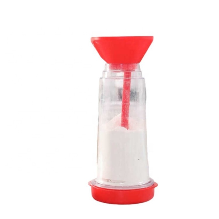 Handheld Rotary  Flour Sieve Cup  Household Kitchen Baking  Utensils Plastic  Semi-automatic Flour Sieve