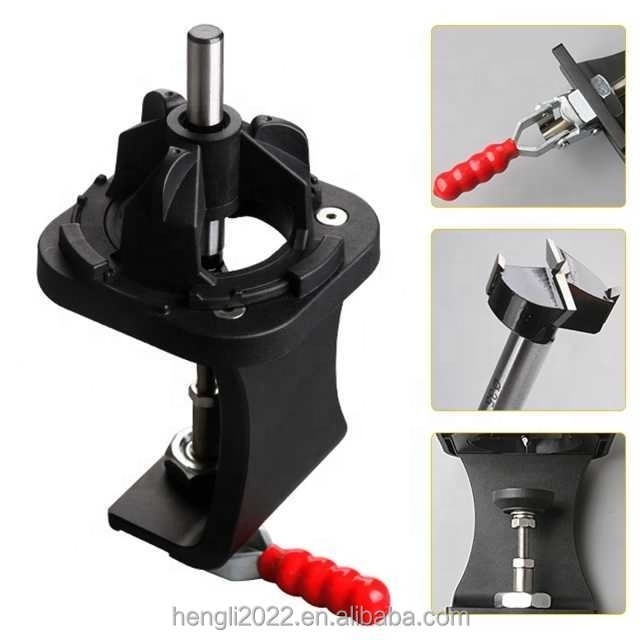 35mm Cabinet Hinge Drilling Jig Guided Positioning Drill Bit For Woodworking Concealed Installation