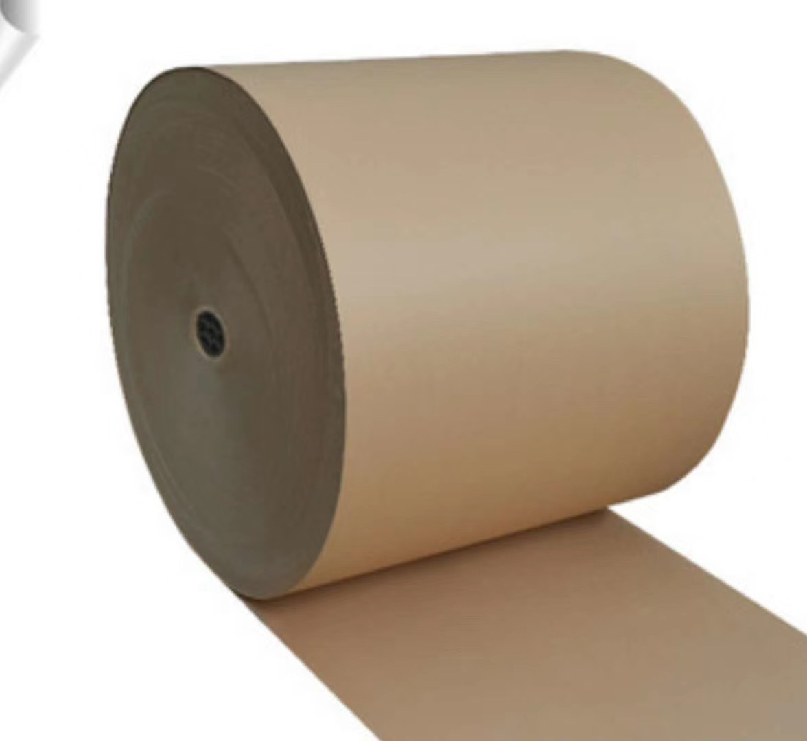 100% Virgin Brown Unbleached Kraft Paper 35gsm-350gsm