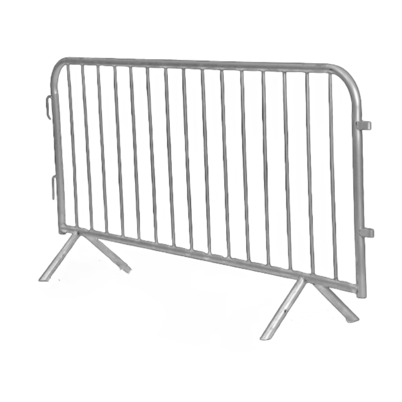 Adjustable Crowd Control Pedestrian Barrier Steel Concert Crash Barricade  cheap fencing for sale