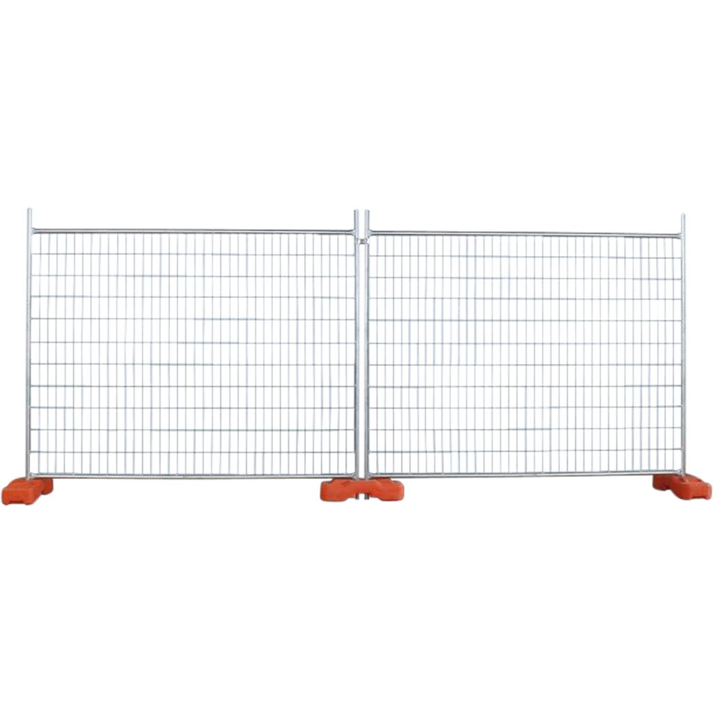 WPC Outdoor Removable movable Portable temporary Free Standing Parking Metal Iron Security Fencing Panels