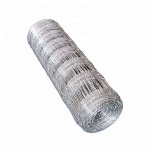 high tensile Galvanized fixed knot wire farm mesh field grassland hinge joint fence roll for goat deer sheep cow price