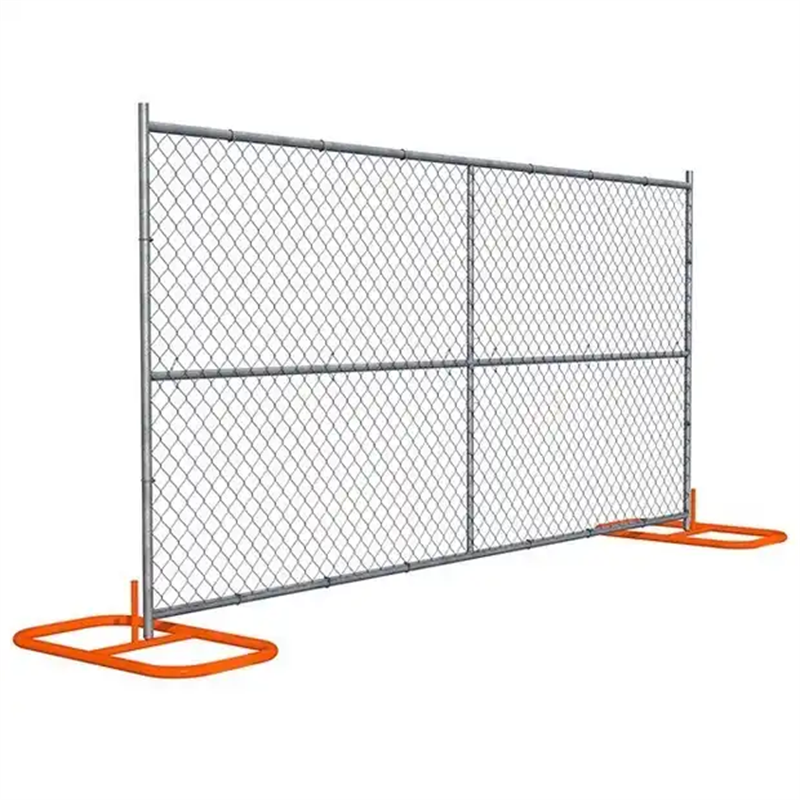 WPC Outdoor Removable movable Portable temporary Free Standing Parking Metal Iron Security Fencing Panels