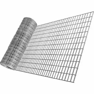 high quality hot dip galvanized iron welded wire cloth mesh1/2x1 1x1 16 gauge electro galvanized square hole welded fence rolls