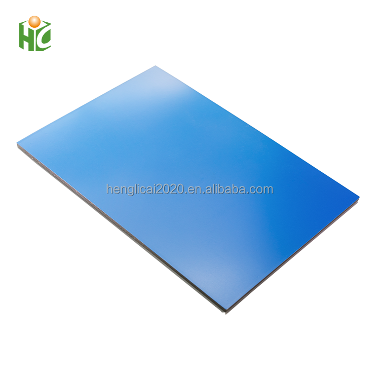 Panel compuesto de aluminio PVDF coating exterior wall aluminum composite panel size